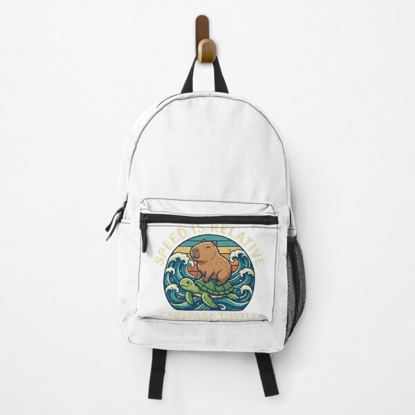 Item preview, Retro Capybara Turtle Racing Team - Vintage Surf Wave designed and sold by Wear Sculpt.
