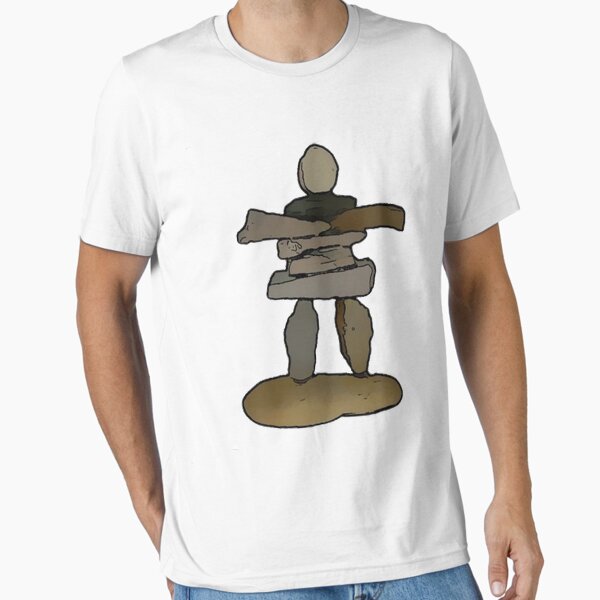 Item preview, Inukshuk - Native American Art designed and sold by DeepDenn.
