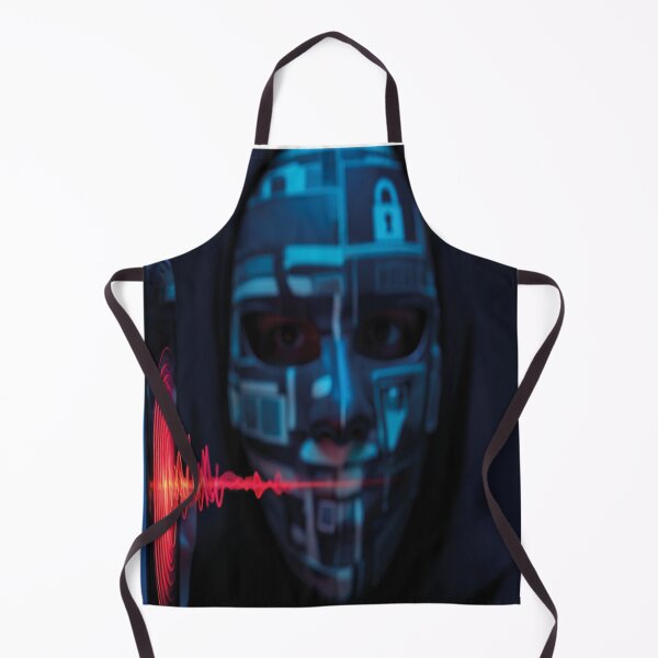 Item preview, AI Deepfake Voice Scam Hacker Mask designed and sold by TatianaPri.