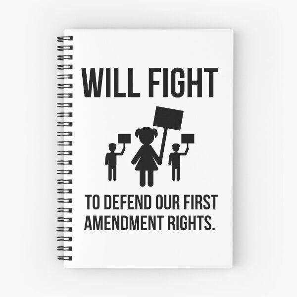 Item preview, Will fight to defend our first amendment rights. designed and sold by Rachel the Artist .