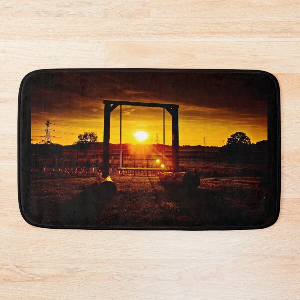 Item preview, Blackmore Farm Wooden Swing at Sunset designed and sold by Radiocafe.