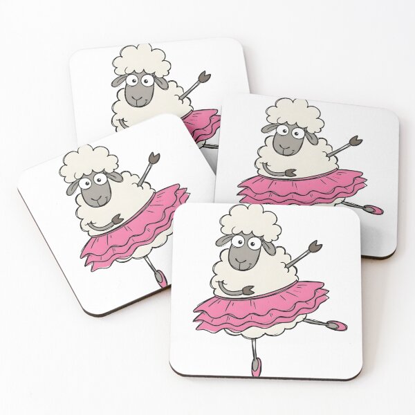 Item preview, Ballet Sheep - Absurd Fluffy Ballerina Doodle Meme designed and sold by WowDezign.