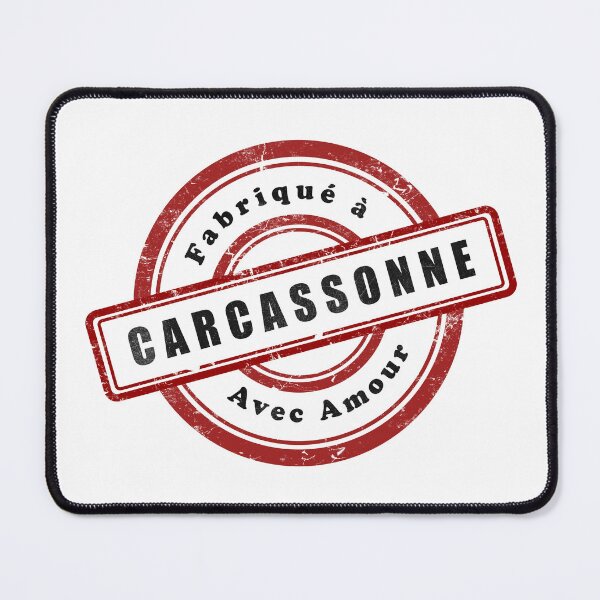Item preview, Vintage stamp. Made in Carcassonne with love. designed and sold by Panneaux et signalisations - NPOITEVIN.