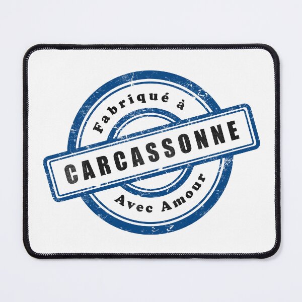 Item preview, Vintage stamp. Made in Carcassonne with love. designed and sold by Panneaux et signalisations - NPOITEVIN.