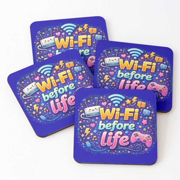 Item preview, Geek Humor – Wi-Fi Before Life – Minimalist designed and sold by Thethe-Shop.