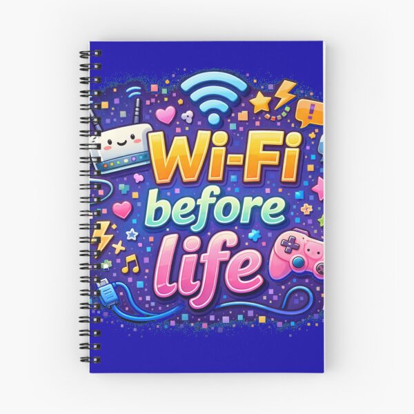 Item preview, Geek Humor – Wi-Fi Before Life – Minimalist designed and sold by Thethe-Shop.