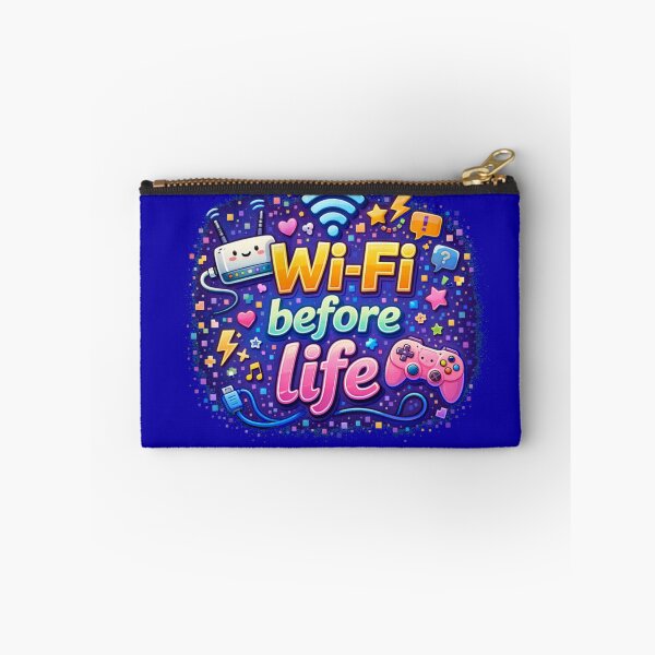 Item preview, Geek Humor – Wi-Fi Before Life – Minimalist designed and sold by Thethe-Shop.