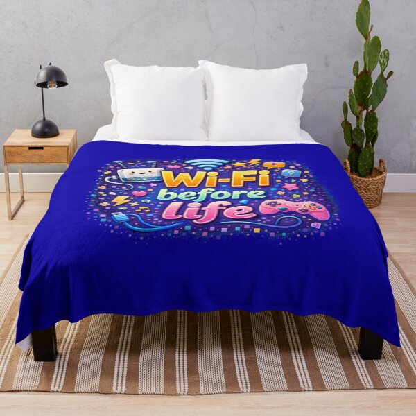 Item preview, Geek Humor – Wi-Fi Before Life – Minimalist designed and sold by Thethe-Shop.