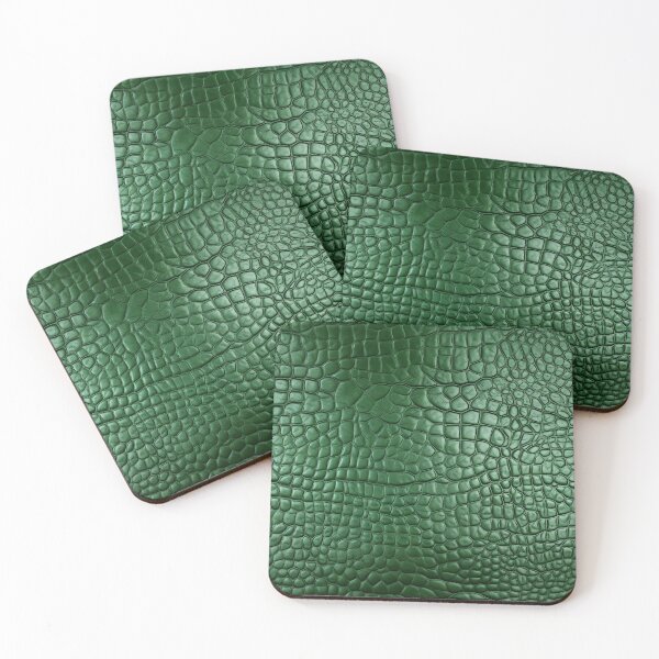 Item preview, Reptile Green Leather Texture designed and sold by DigitaICraft.