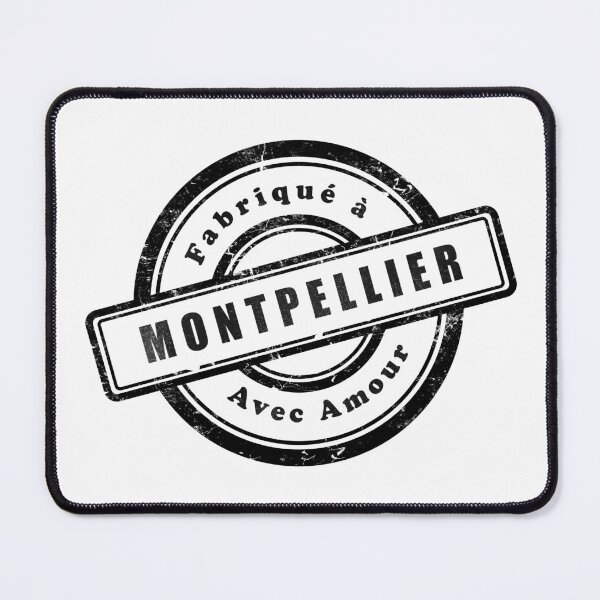 Item preview, Vintage stamp. Made in Montpellier with love. designed and sold by Panneaux et signalisations - NPOITEVIN.