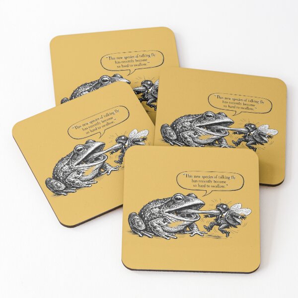 Item preview, Frog and fly designed and sold by Atelierby-Anita.