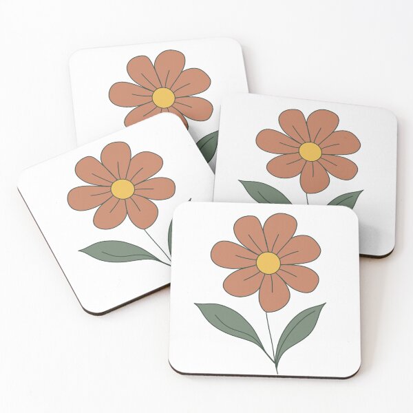 Item preview, Minimal Botanical Flower Art designed and sold by Spirit Owl Designs .