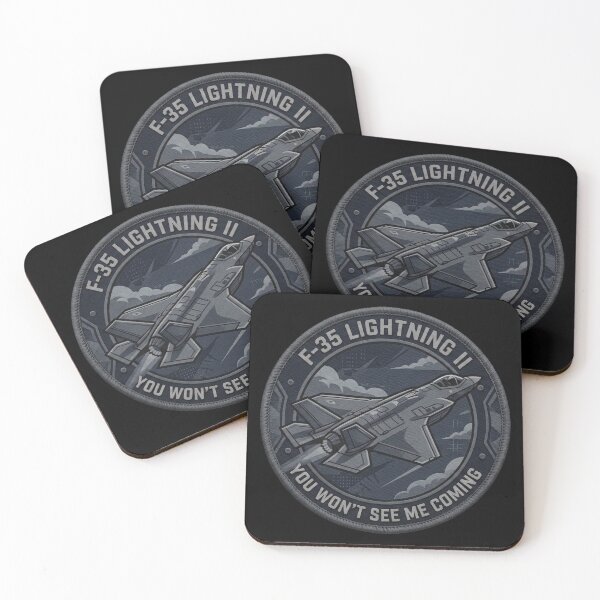 Item preview, F-35 Lightning II Realistic Embroidered Effect Modern Stealth Fighter designed and sold by ArtDreams92.