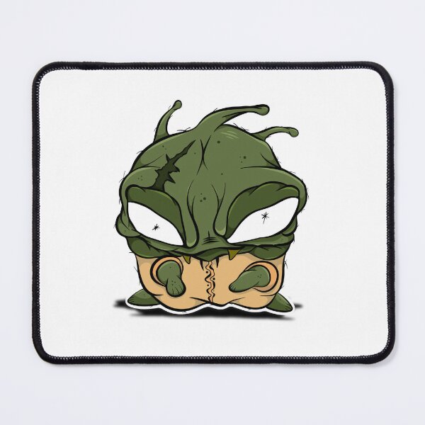 Item preview, Dark green fighting caterpillar designed and sold by MonstyClub.