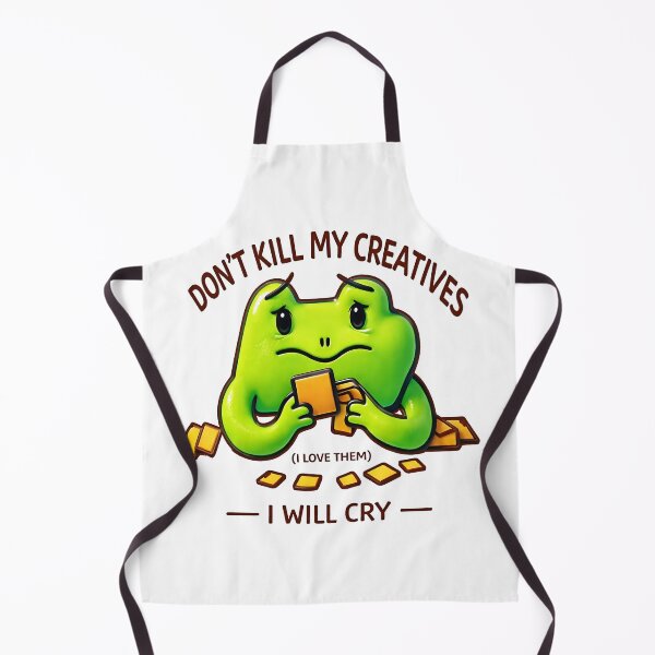 Item preview, Don't Kill My Creatures I Will cry Frog  designed and sold by gear-posters.