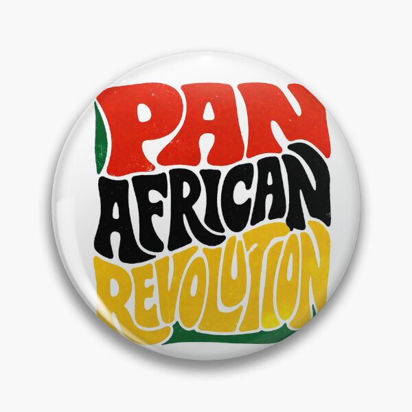 Item preview, Pan African Revolution Retro Typography – Afrocentric Protest art | Decolonize Africa designed and sold by Youngkev-arts.