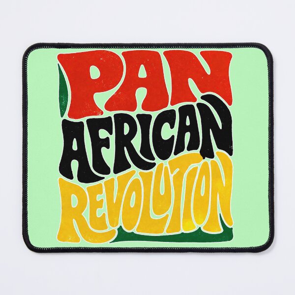 Item preview, Pan African Revolution Retro Typography – Afrocentric Protest art | Decolonize Africa designed and sold by Youngkev-arts.