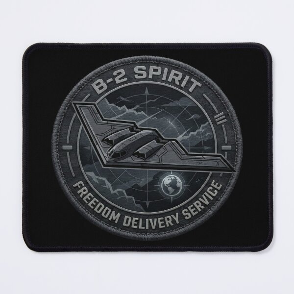 Item preview, B-2 Spirit Stealth Bomber Realistic Embroidered Effect Freedom Delivery designed and sold by ArtDreams92.