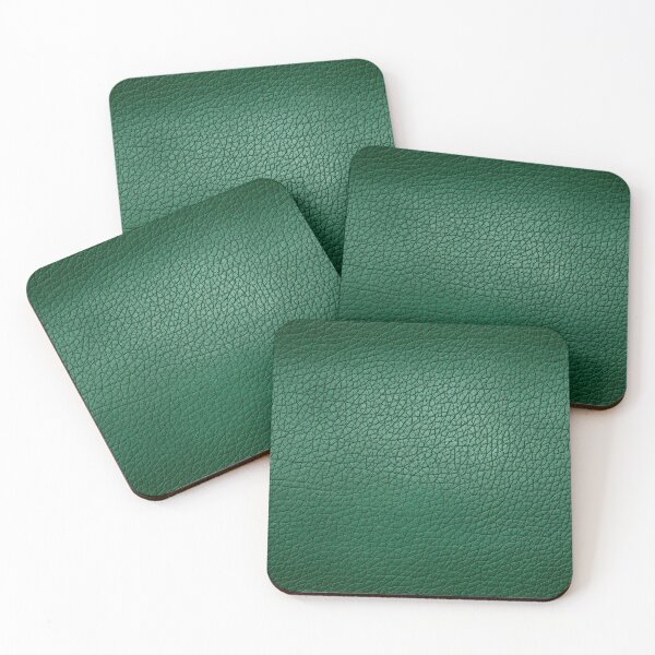 Item preview, Smooth Green Leather Texture designed and sold by DigitaICraft.