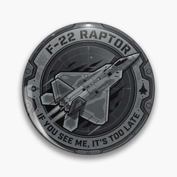 Item preview, F-22 Raptor Stealth Fighter Air Dominance Military Aviation designed and sold by ArtDreams92.