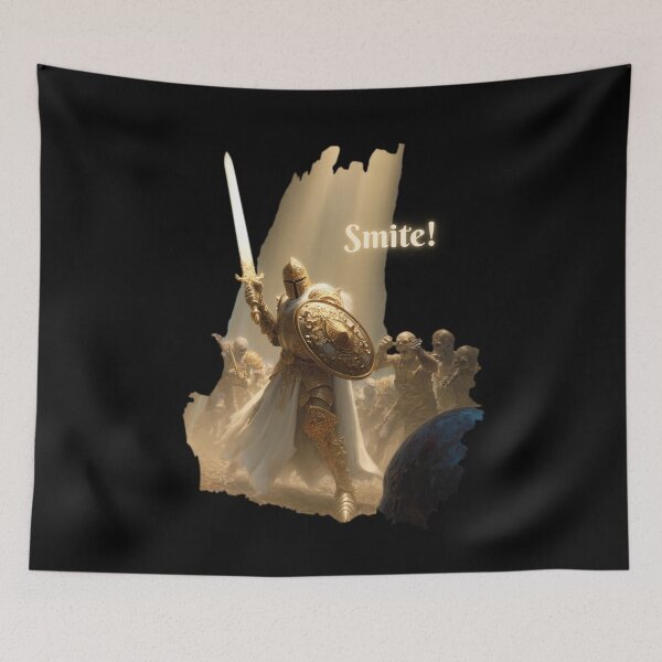Item preview, Fantasy RPG Paladin Knight Smite Surrounded by Undead designed and sold by Mission Ready.