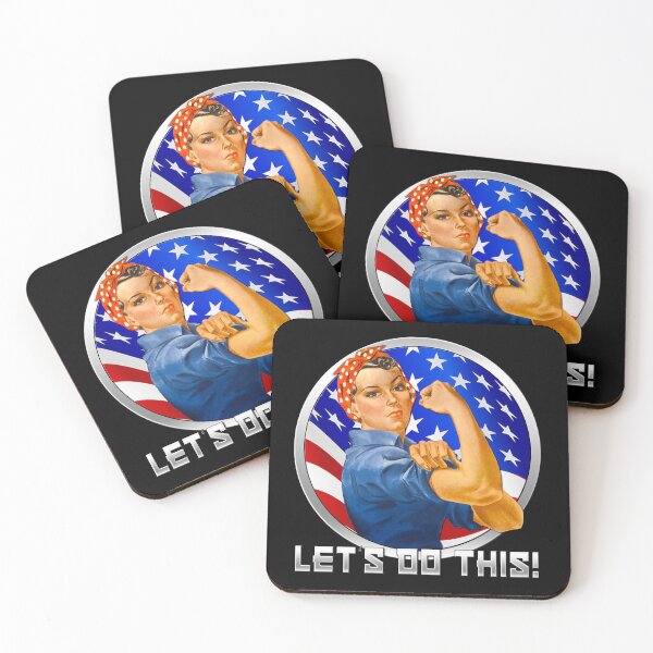 Item preview, Rosie The Riveter designed and sold by Lonesome Dog Art.