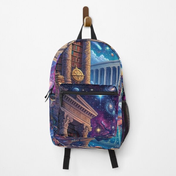Item preview, Library of Alexandria - Cosmic Fantasy Art designed and sold by Lucid Dream Pixel.