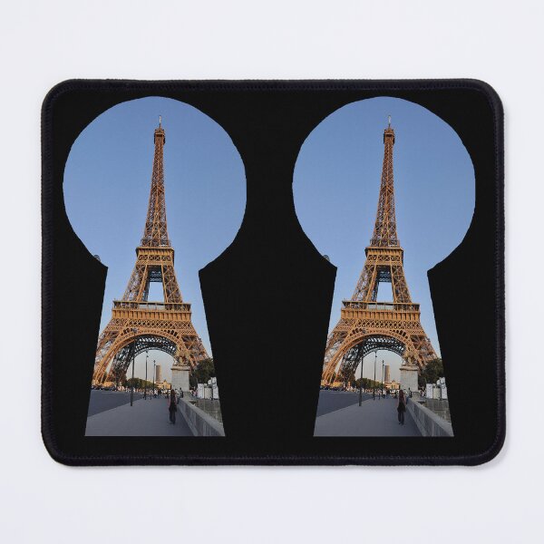 Item preview, Looking Through the Keyhole – Eiffel Tower, Paris designed and sold by TheMarketplaceworld.