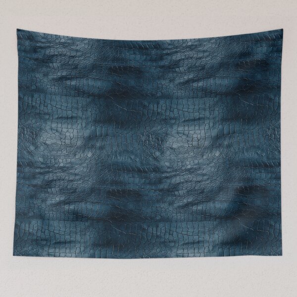 Item preview, Indigo Blue Leather Texture designed and sold by DigitaICraft.