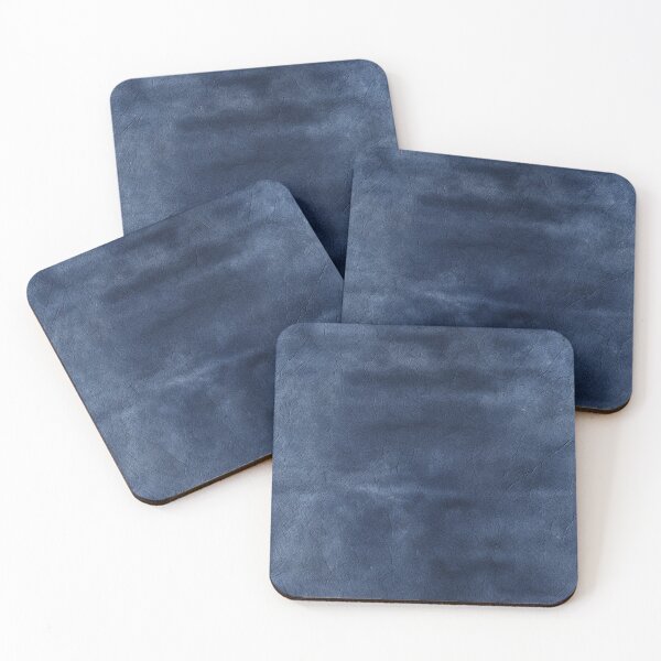 Item preview, Smooth Indigo Blue Leather designed and sold by DigitaICraft.