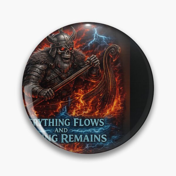 Item preview, Everything flows, nothing remains. designed and sold by KINSPIREWOLFBAT.