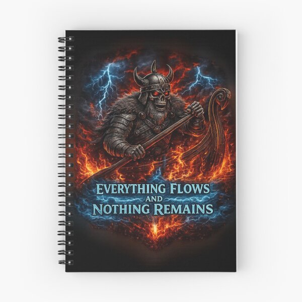 Item preview, Everything flows, nothing remains. designed and sold by KINSPIREWOLFBAT.