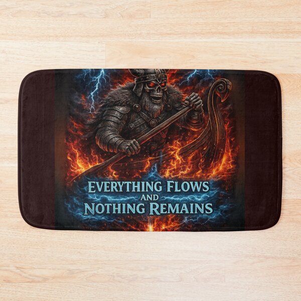 Item preview, Everything flows, nothing remains. designed and sold by KINSPIREWOLFBAT.