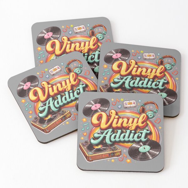 Item preview, Music Vibes – “Vinyl Addict” designed and sold by Thethe-Shop.
