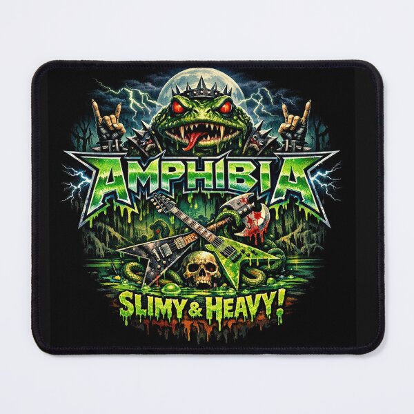 Item preview, Amphibia Heavy Metal Band T Shirt designed and sold by J131T.