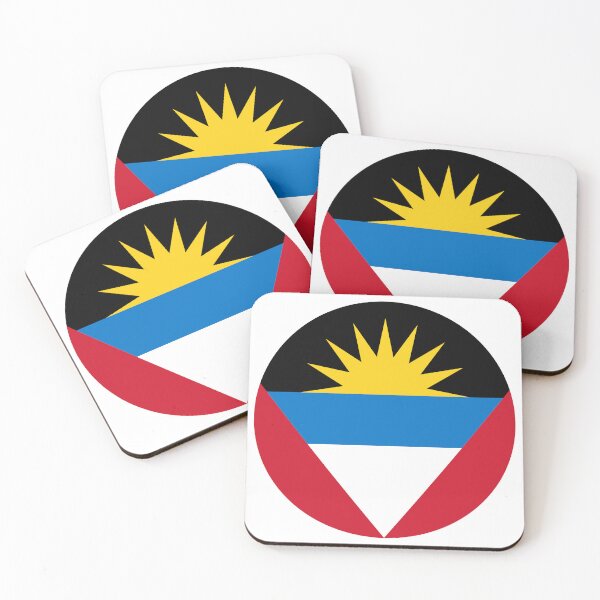 Item preview, Antigua and Barbuda Round Flag Patriotic Heritage designed and sold by NTGUILTY.