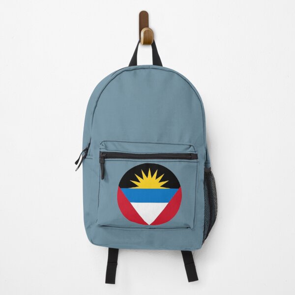 Item preview, Antigua and Barbuda Round Flag Patriotic Heritage designed and sold by NTGUILTY.