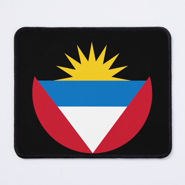 Item preview, Antigua and Barbuda Round Flag Patriotic Heritage designed and sold by NTGUILTY.