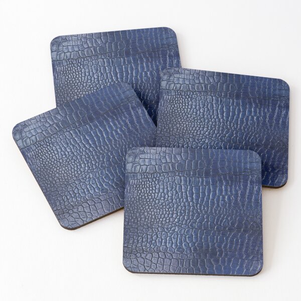 Item preview, Grain Indigo Blue Leather Indigo Blue Leather designed and sold by DigitaICraft.