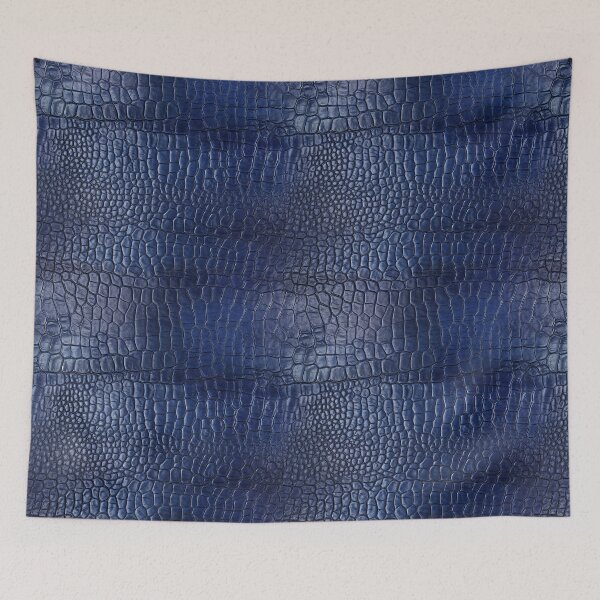 Item preview, Grain Indigo Blue Leather Indigo Blue Leather designed and sold by DigitaICraft.