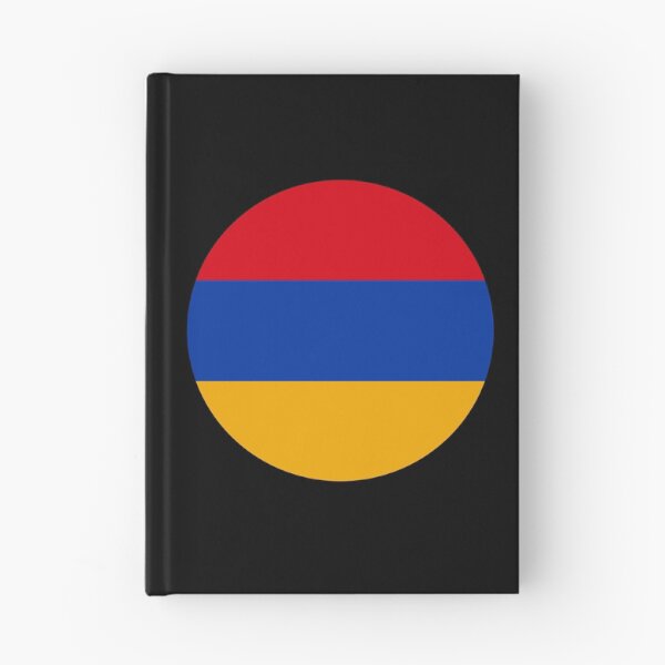 Item preview, Armenia Round Flag Armenian Patriotic Heritage designed and sold by NTGUILTY.