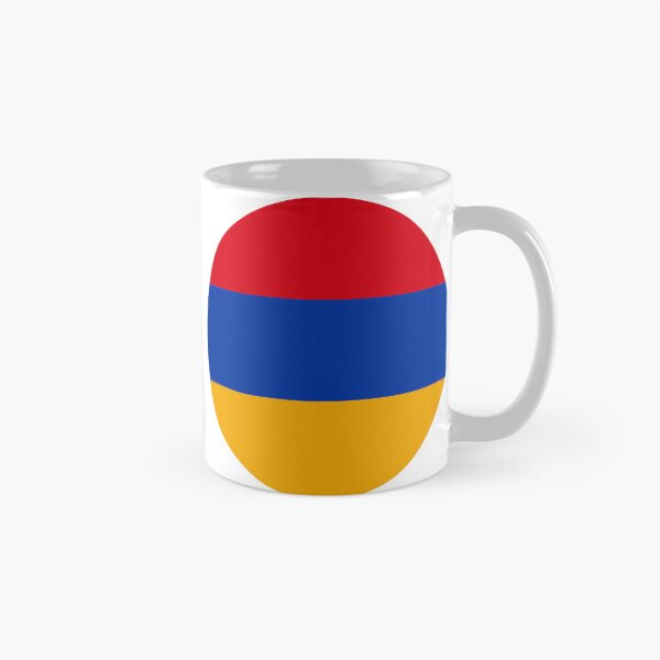 Item preview, Armenia Round Flag Armenian Patriotic Heritage designed and sold by NTGUILTY.