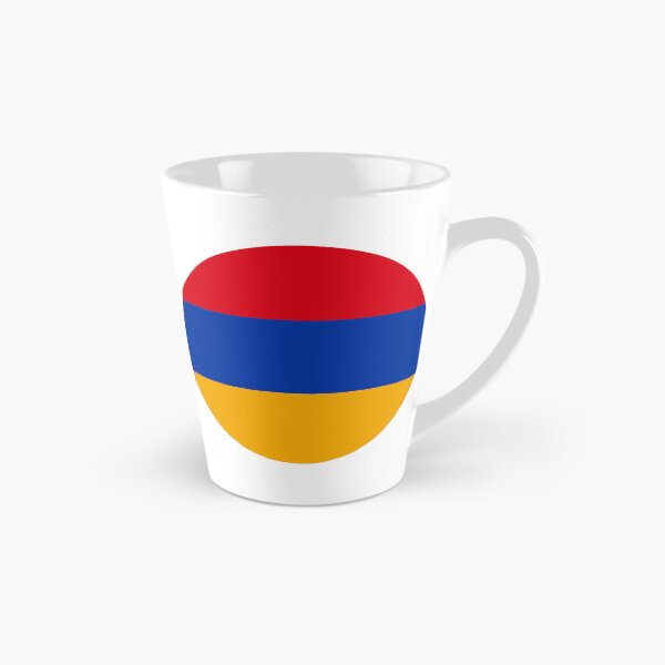 Item preview, Armenia Round Flag Armenian Patriotic Heritage designed and sold by NTGUILTY.
