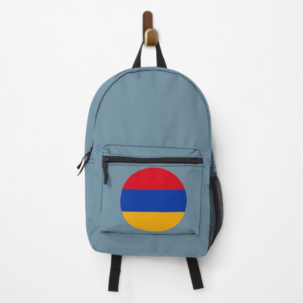 Item preview, Armenia Round Flag Armenian Patriotic Heritage designed and sold by NTGUILTY.
