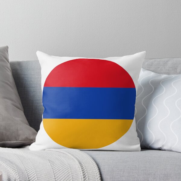 Item preview, Armenia Round Flag Armenian Patriotic Heritage designed and sold by NTGUILTY.