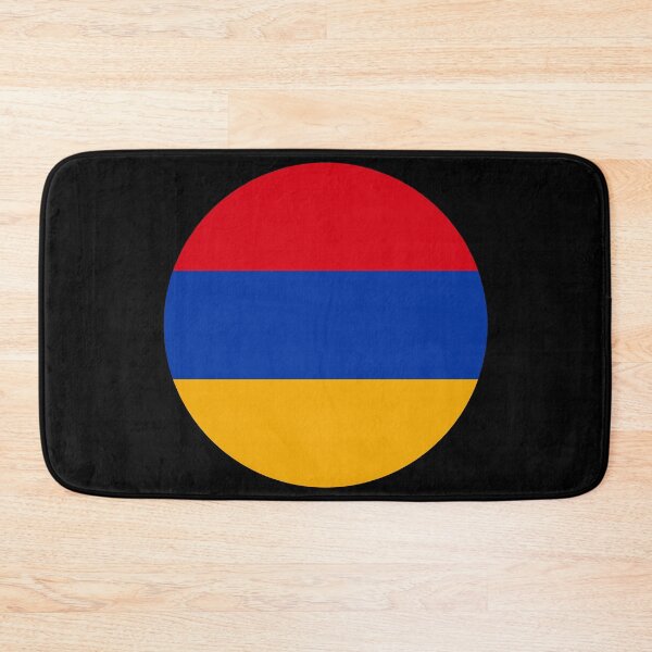 Item preview, Armenia Round Flag Armenian Patriotic Heritage designed and sold by NTGUILTY.