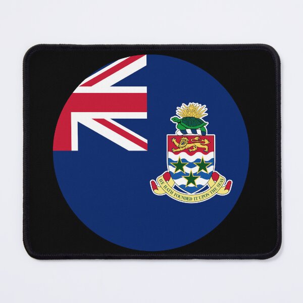 Item preview, Cayman Islands Round Flag Caymanian Patriotic Heritage designed and sold by NTGUILTY.