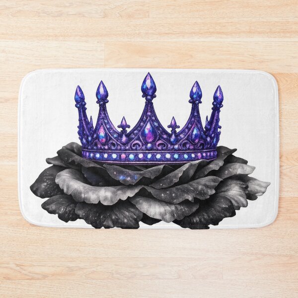 Item preview, Galaxy Crown on Black Rose Petals designed and sold by jgvisualarts.