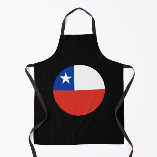 Item preview, Chile Round Flag Chilean Patriotic Heritage designed and sold by NTGUILTY.