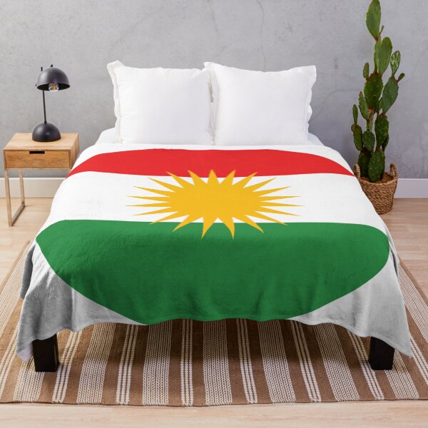 Item preview, Kurdistan Round Flag Kurdish Patriotic Heritage designed and sold by NTGUILTY.